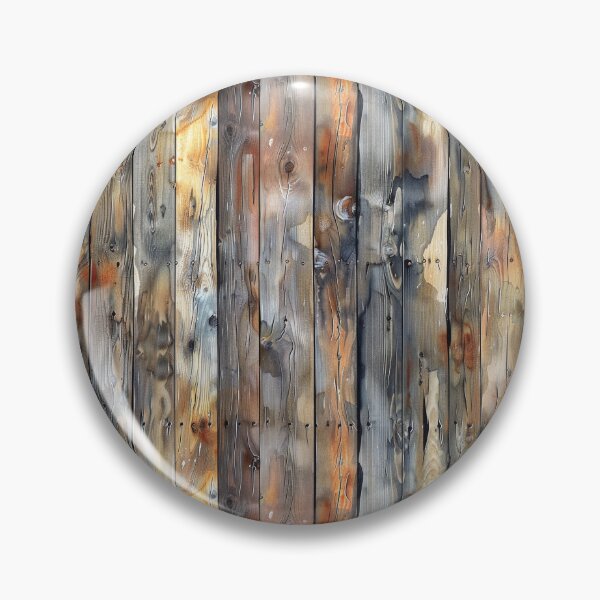 Item preview, Rustic Watercolor Weathered Wood Fence Pattern designed and sold by NTGUILTY.