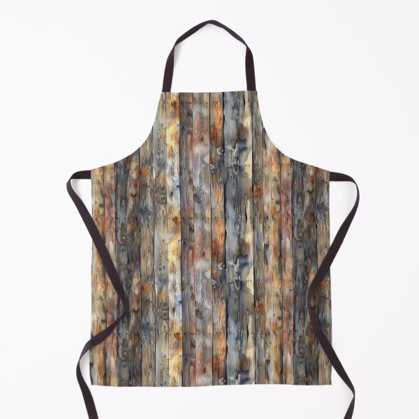 Item preview, Rustic Watercolor Weathered Wood Fence Pattern designed and sold by NTGUILTY.