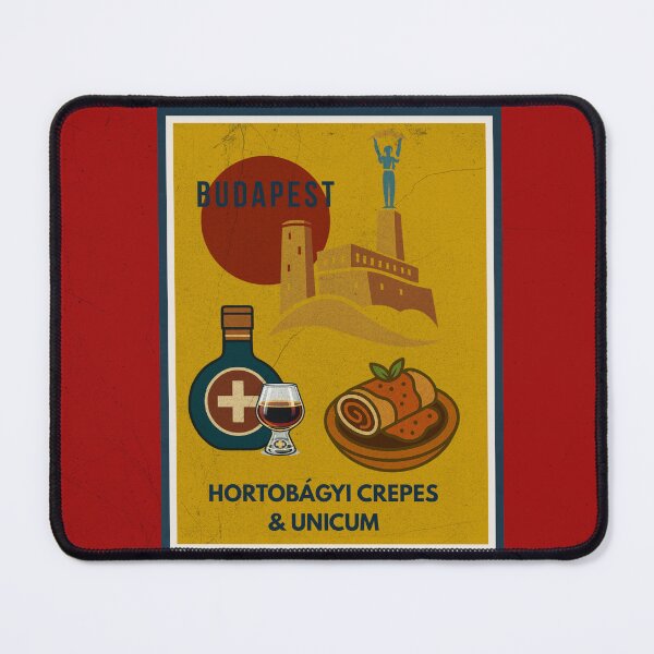 Item preview, Budapest Golden Treat: Hortobágyi Crepes & Herbal Unicum designed and sold by IdolejaArt.