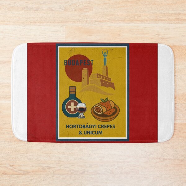 Item preview, Budapest Golden Treat: Hortobágyi Crepes & Herbal Unicum designed and sold by IdolejaArt.