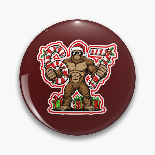Item preview, Bigfoot Christmas Six Seven  designed and sold by WoodburyLake.