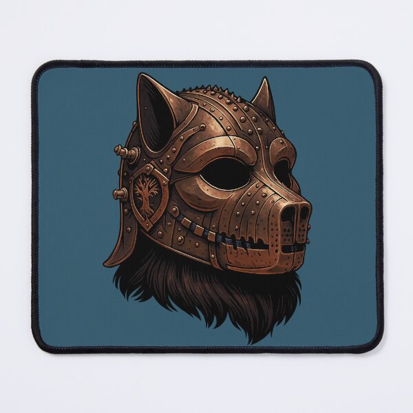 Item preview, Helmet - Armored Wolf Mask designed and sold by Jani-art-world.