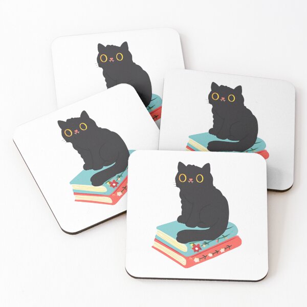 Item preview, Sparkly Bookish Cat designed and sold by SnorkleSupply.