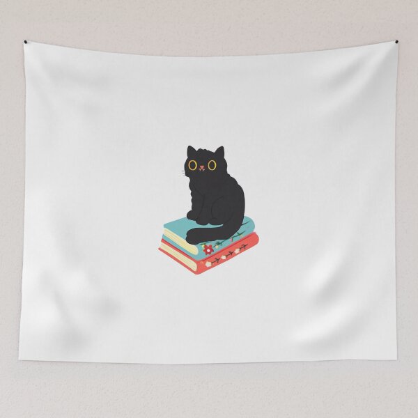 Item preview, Sparkly Bookish Cat designed and sold by SnorkleSupply.