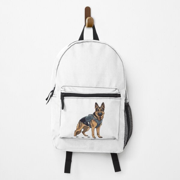 Item preview, Tactical German Shepherd Dog Illustration designed and sold by AchraffPrint.