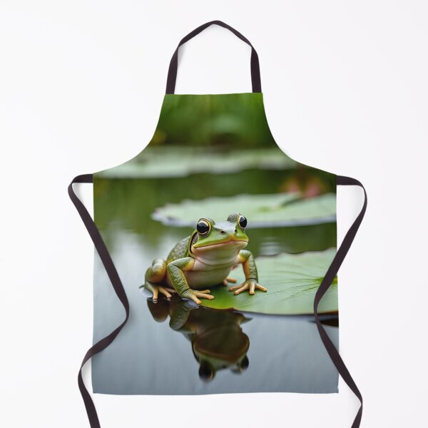 Item preview, Lily Pad Frog – Calm Pond Artwork designed and sold by TreatLLC.