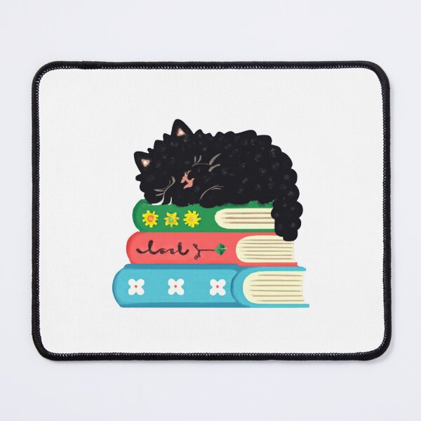 Item preview, Sparkly Bookish Cat designed and sold by SnorkleSupply.