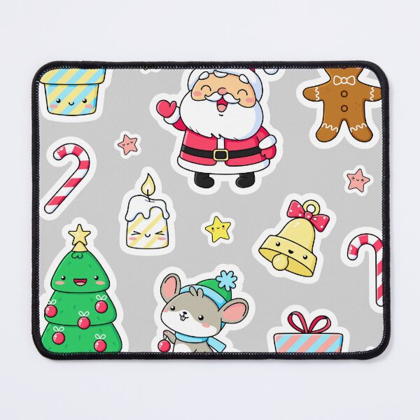 Item preview, Kawaii Christmas Stickers designed and sold by InfiniteOnyx.