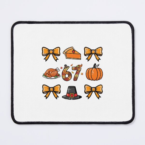Item preview, Coquette Thanksgiving Six Seven Cute Autumn Holiday Bow designed and sold by ImeldaSparks.