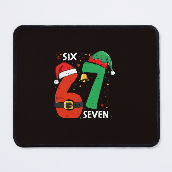 Item preview, Christmas Six Seven Elf Hat Funny Bright Festive Holiday Look designed and sold by ImeldaSparks.