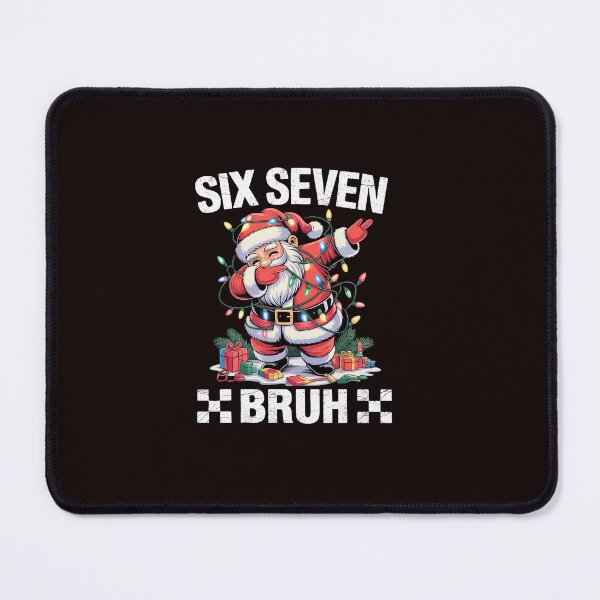 Item preview, Six Seven Santa Bruh Funny Christmas Bright Festive Character designed and sold by ImeldaSparks.