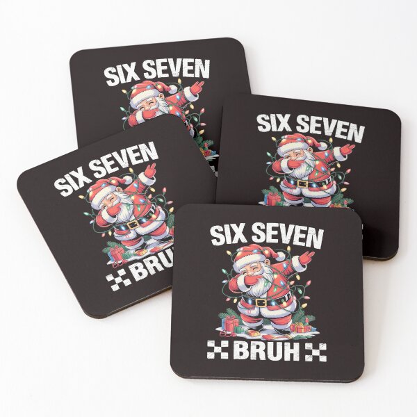 Item preview, Six Seven Santa Bruh Funny Christmas Bright Festive Character designed and sold by ImeldaSparks.