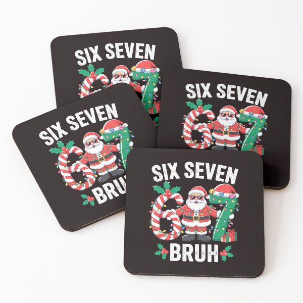 Item preview, Six Seven Santa Bruh Funny Holiday Bright Festive Lights designed and sold by ImeldaSparks.