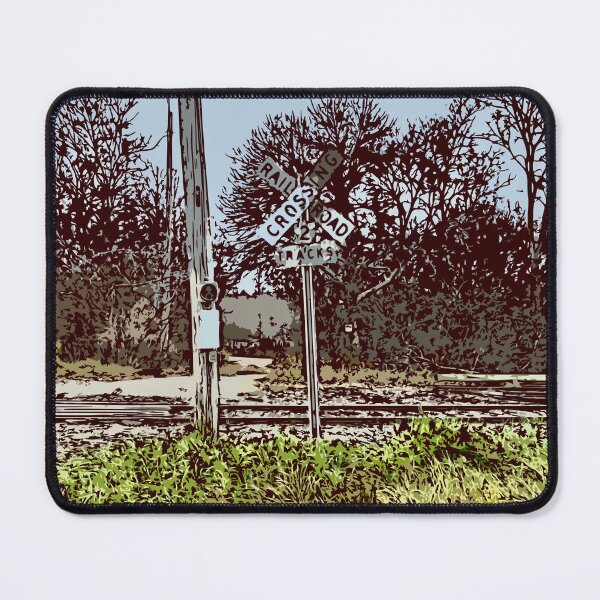 Item preview, Railroad Crossing Sign [Vector Art] designed and sold by dragonsinn.