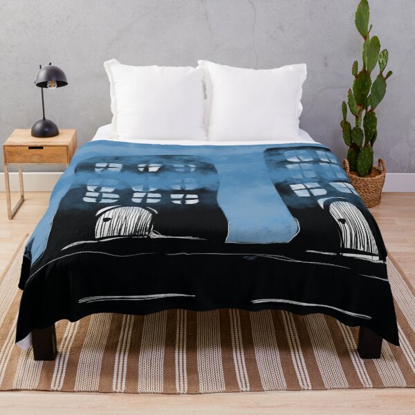 Item preview, Silent Towers at Night designed and sold by EvaArtHome.