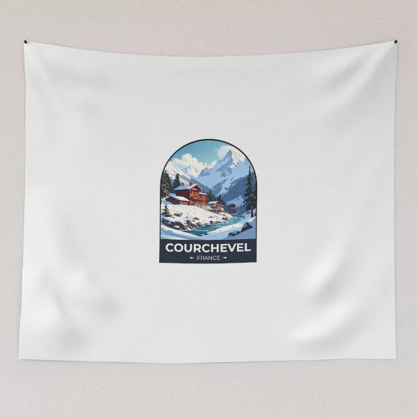 Item preview, Courchevel - France designed and sold by TulipaGraphics.