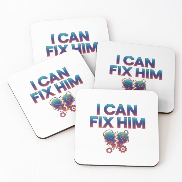 Item preview, "I Can Fix Him" - Empowering & Witty Modern Design for Strong Women designed and sold by NovaBou.