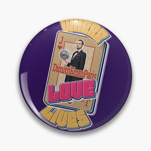 Item preview, Where Love Lives – Dimitri From Paris DJ Vector Art designed and sold by TipTop GFX.