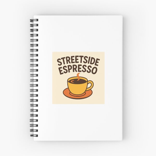Item preview, Streetside Espresso — Minimal Coffee Poster, Mug & T-Shirt | Modern Cafe Art designed and sold by WhimsyByPaul.redbubble.com.