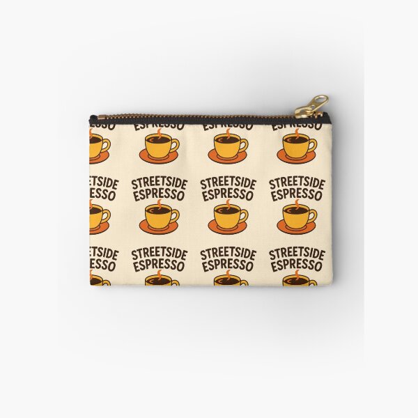Item preview, Streetside Espresso — Minimal Coffee Poster, Mug & T-Shirt | Modern Cafe Art designed and sold by WhimsyByPaul.redbubble.com.