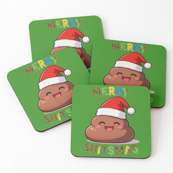 Item preview, Funny Christmas Poop with Santa Claus hat Whimscal Christmas Gifts, Xmas time! designed and sold by RATIO CREATIVA.