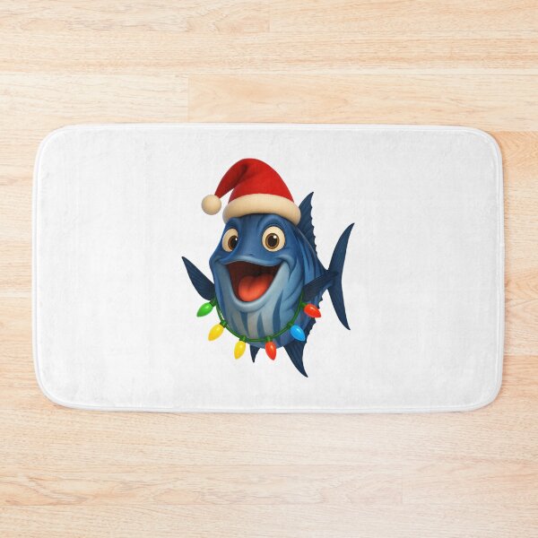 Item preview, Christmas Wahoo Fish designed and sold by Sillytoe.