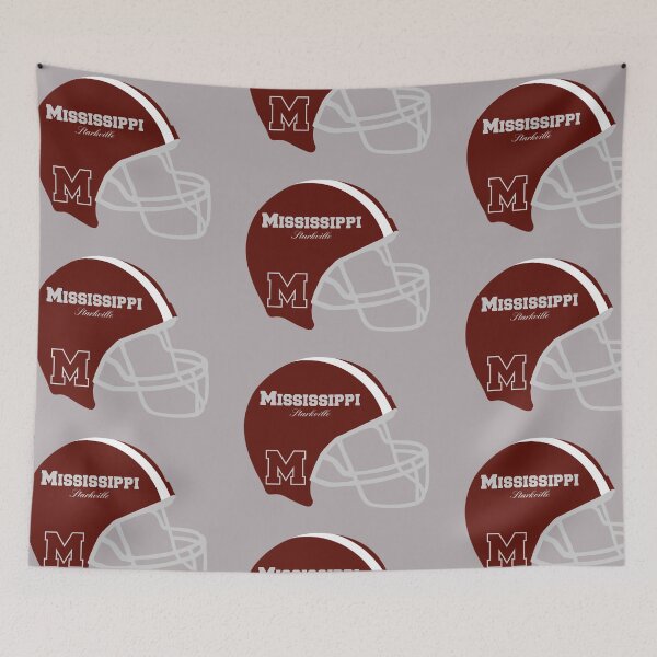 Item preview, Starkville Mississippi MS Football Helmet  designed and sold by Lartheviking.