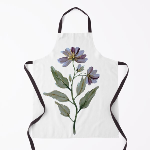 Item preview, Golden Petal Violet — Artistic Botanical Shine designed and sold by Mora Atelier Designs.