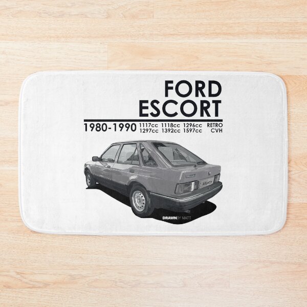 Item preview, Ford Escort Drawing designed and sold by DrawnByMatt.