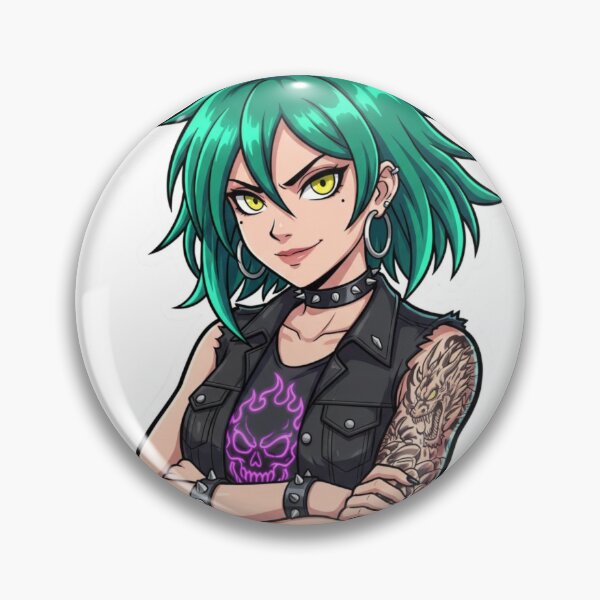 Item preview, Choker Chic: Dark Anime Girl designed and sold by Funkystreet.