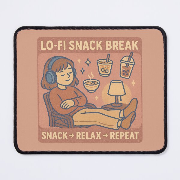 Item preview, Lo-Fi Snack Break designed and sold by peaknerd.