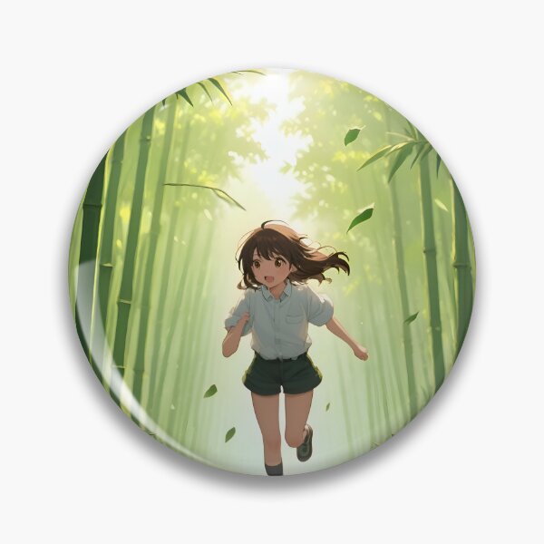 Item preview, Running Free Through the Bamboo Path designed and sold by Silvestaria.