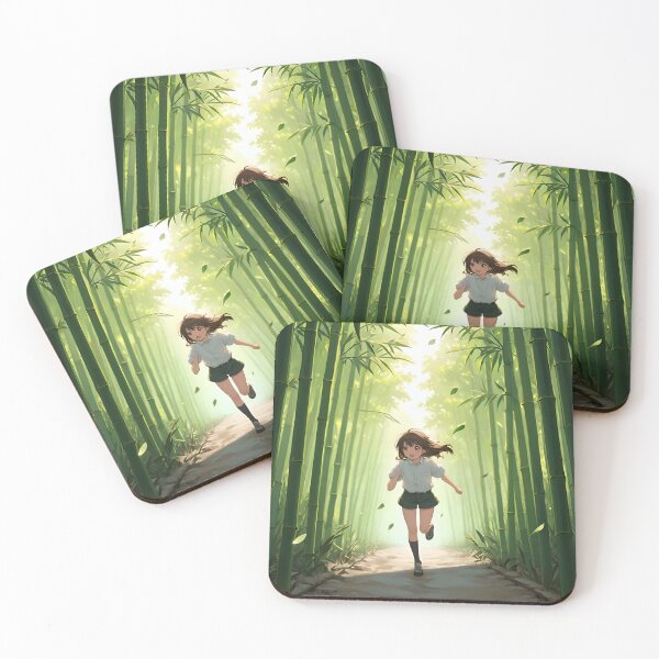 Item preview, Running Free Through the Bamboo Path designed and sold by Silvestaria.
