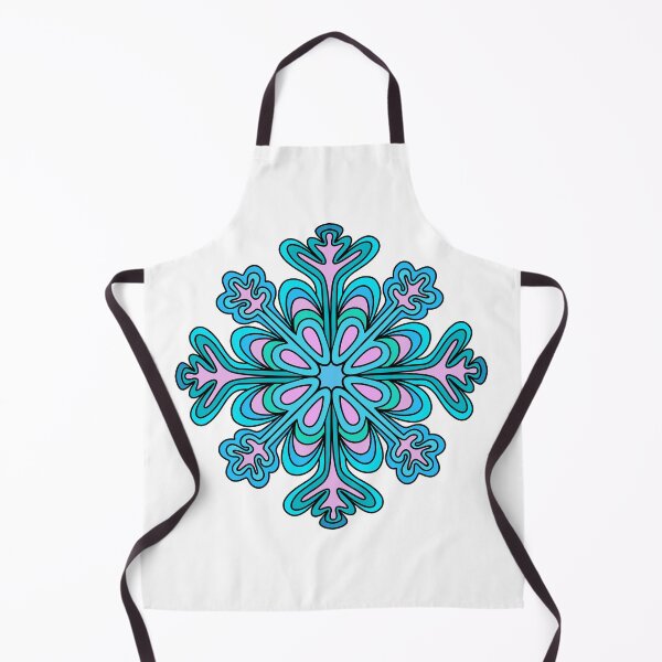 Item preview, Blue And Pink Snowflake designed and sold by Sartoris Art.
