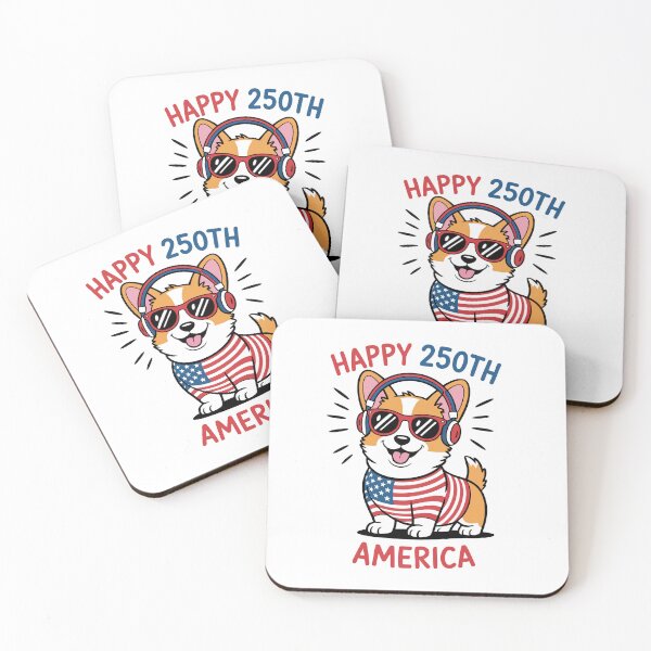 Item preview, Happy 250th America Patriotic Corgi  designed and sold by billyperks.