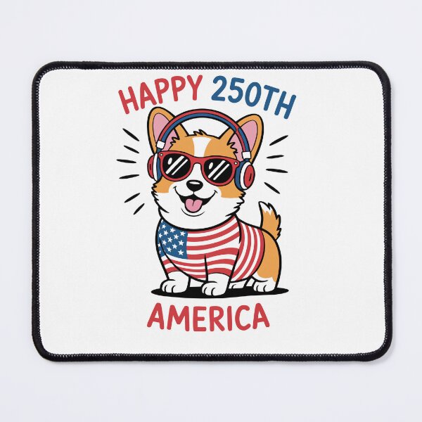 Item preview, Happy 250th America Patriotic Corgi designed and sold by billyperks.