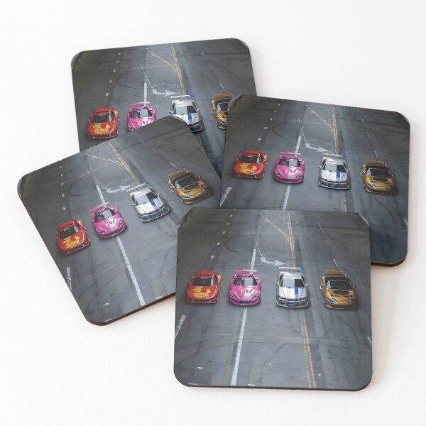Item preview, Four Legends – The Ultimate Modified Car Formation designed and sold by Artistic canvas store.