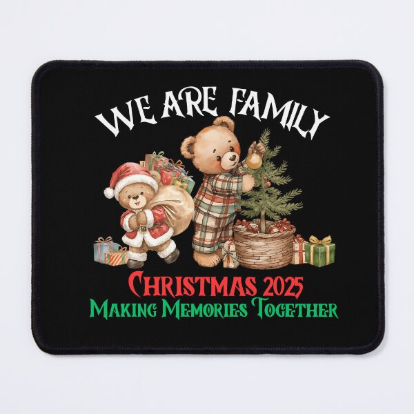 Item preview, We Are Family Christmas Making Memories Together 2025 designed and sold by ANNINOART ⭐⭐⭐⭐⭐.