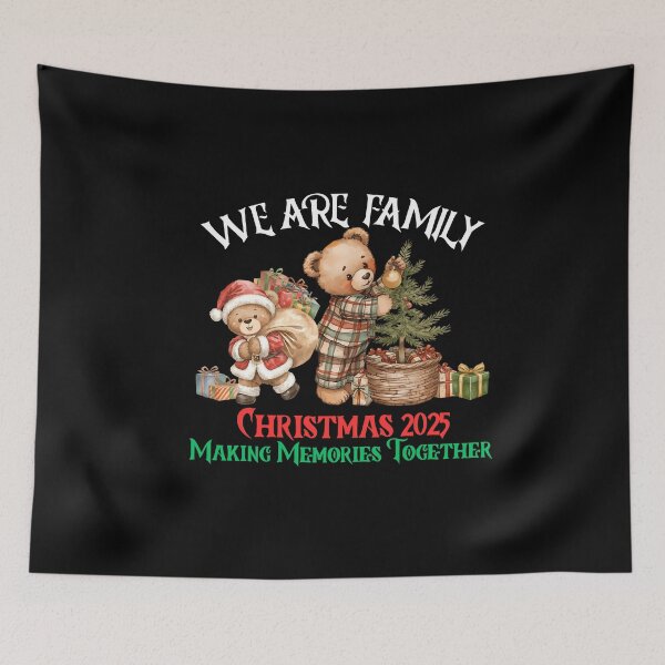 Item preview, We Are Family Christmas Making Memories Together 2025 designed and sold by ANNINOART ⭐⭐⭐⭐⭐.