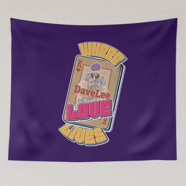Item preview, Where Love Lives – Dave Lee DJ Vector Art designed and sold by TipTop GFX.