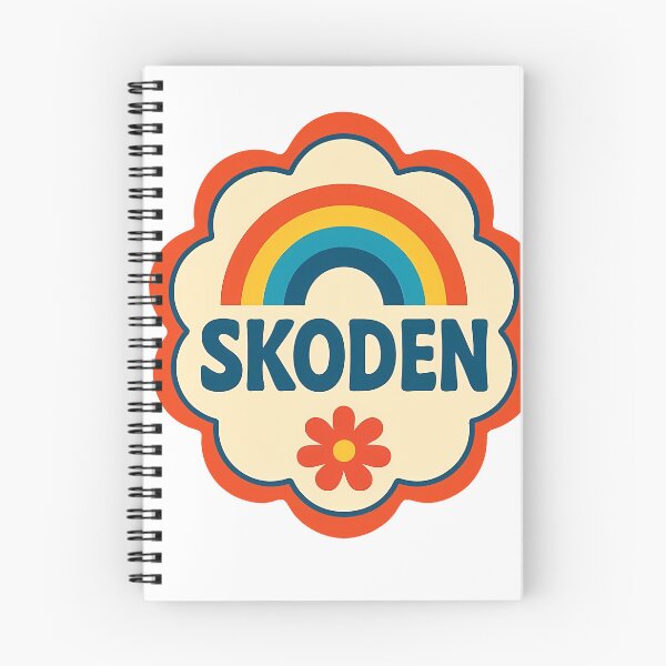 Item preview, SKODEN Golden Bloom Folk Rainbow – Scandinavian Folk Art by heidiannemorris © designed and sold by FOLK ART FUSION by heidiannemorris.