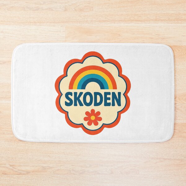 Item preview, SKODEN Golden Bloom Folk Rainbow – Scandinavian Folk Art by heidiannemorris © designed and sold by FOLK ART FUSION by heidiannemorris.