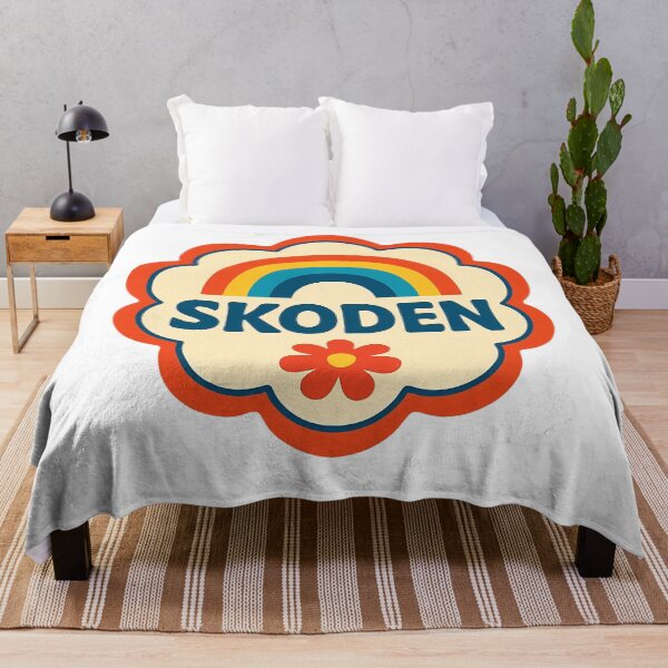 Item preview, SKODEN Golden Bloom Folk Rainbow – Scandinavian Folk Art by heidiannemorris © designed and sold by FOLK ART FUSION by heidiannemorris.