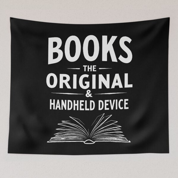 Item preview, Books The Original Handheld Device Book Reading designed and sold by PatsyMargie.