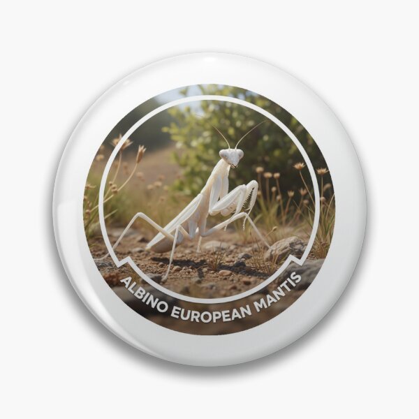 Item preview, Albino European mantis – Mantis religiosa albinus designed and sold by ArttiemStudio.