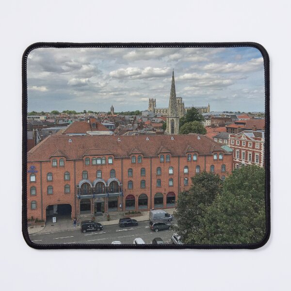 Item preview, York Skyline with Hilton Hotel and Historic Spires designed and sold by Greysline.