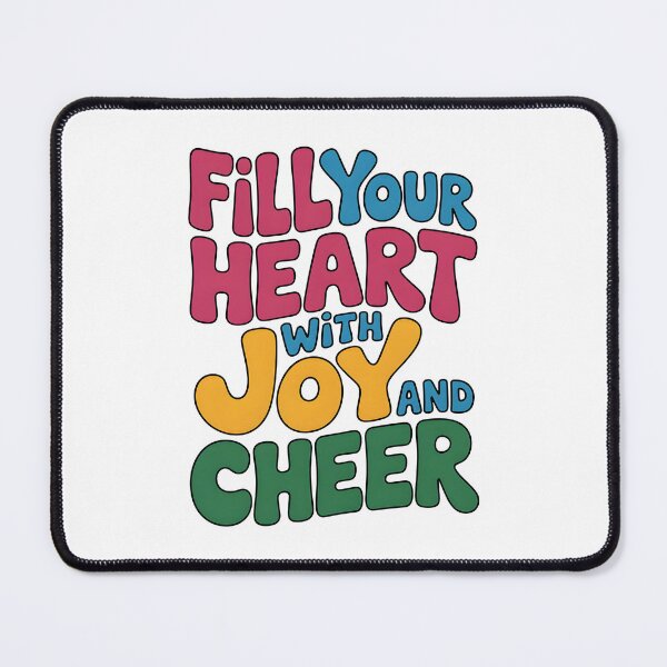 Item preview, Fill your heart with joy and cheer designed and sold by nimmitrends.