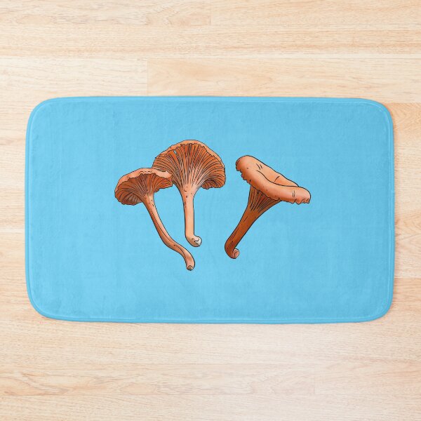Item preview, Cinnabar Chanterelle (Cantharellus cinnabarinus) designed and sold by Cherie Brunetti.