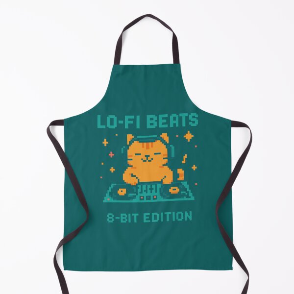 Item preview, Pixel Lo-Fi Cat DJ designed and sold by peaknerd.