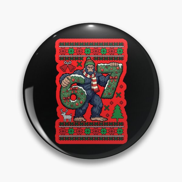Item preview, Bigfoot Christmas Six Seven Ugly  designed and sold by WoodburyLake.